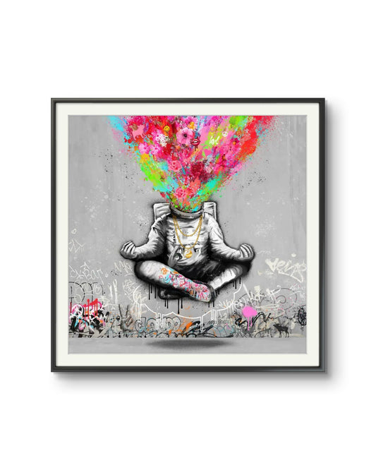 Bilde av Rino Larsen "Cloud 9" laget av Rino Larsen, popart kunst fra Galleri2b