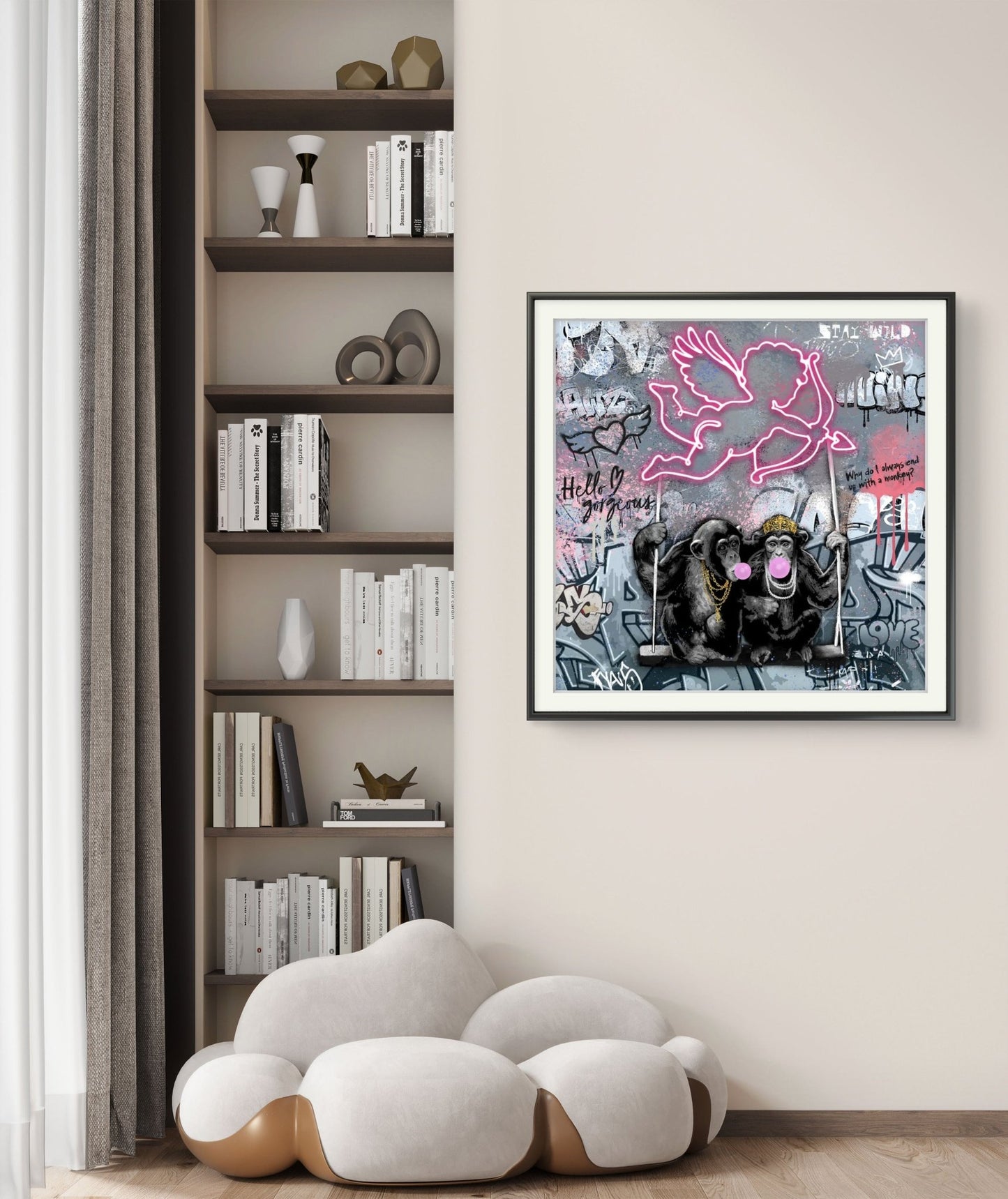 Bilde av Rino Larsen "Cupido B" laget av Rino Larsen, popart kunst fra Galleri2b