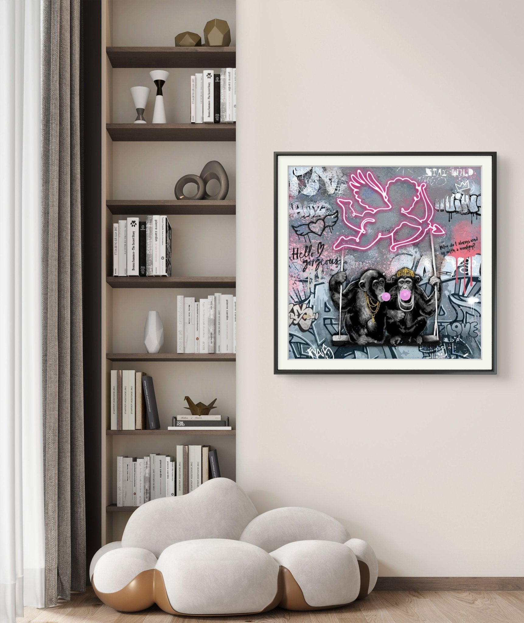 Bilde av Rino Larsen "Cupido B" laget av Rino Larsen, popart kunst fra Galleri2b