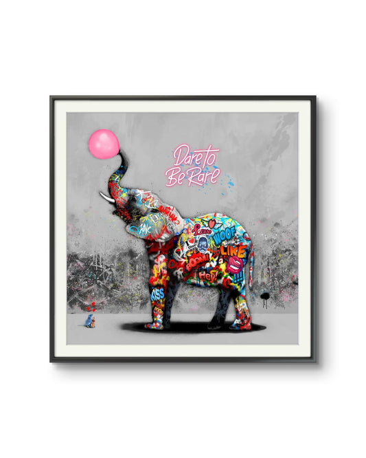 Bilde av Rino Larsen "Dare" laget av Rino Larsen, popart kunst fra Galleri2b