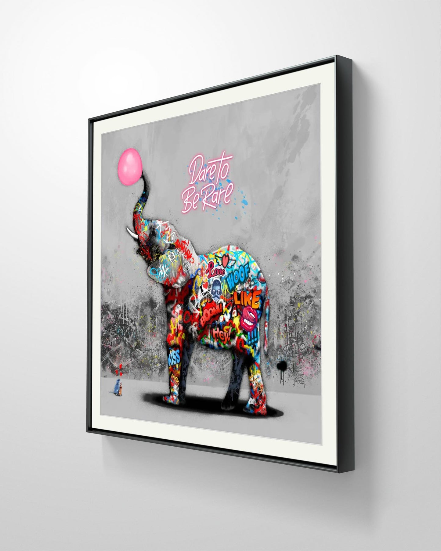 Bilde av Rino Larsen "Dare" laget av Rino Larsen, popart kunst fra Galleri2b