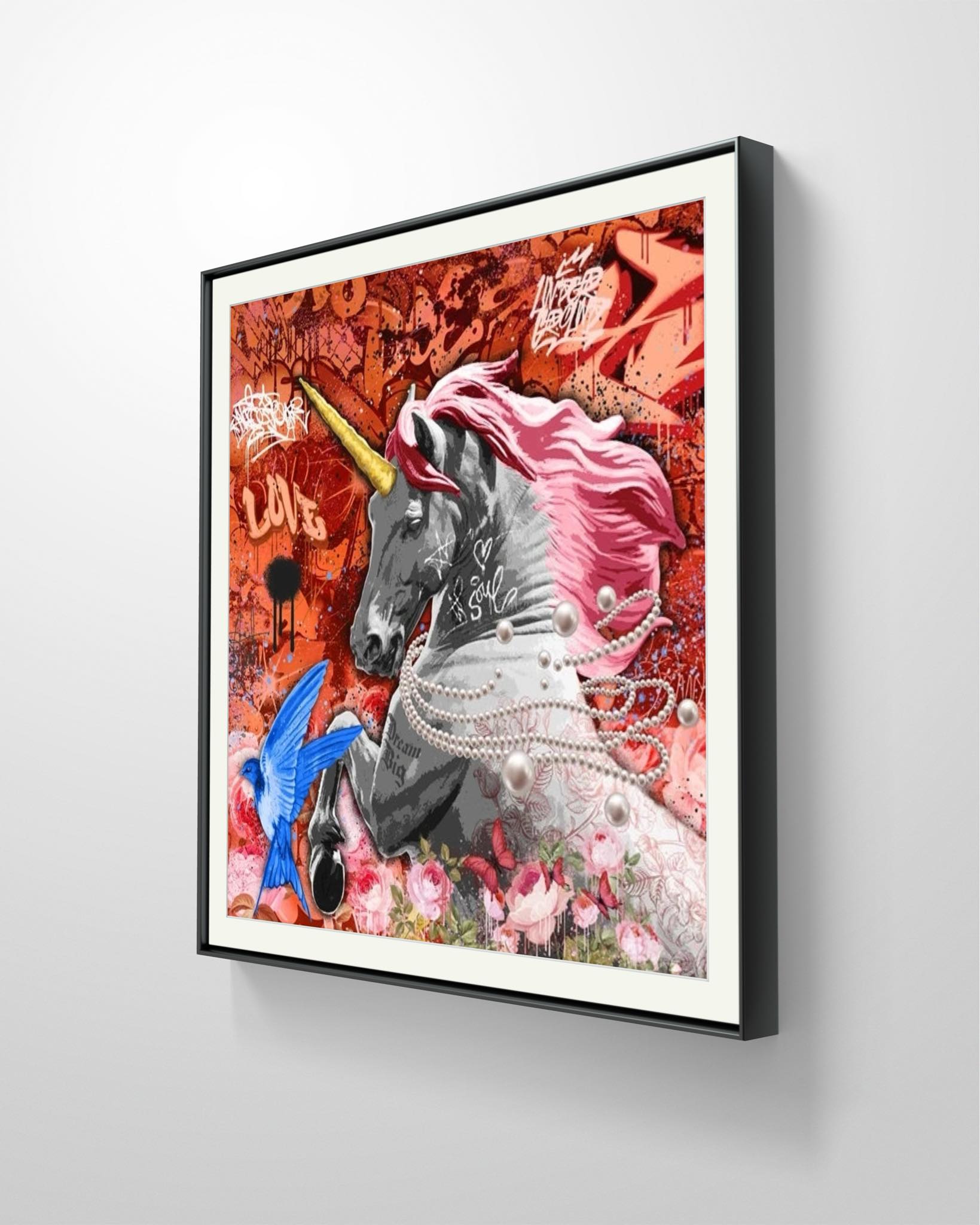 Bilde av Rino Larsen "Fantasia" laget av Rino Larsen, popart kunst fra Galleri2b