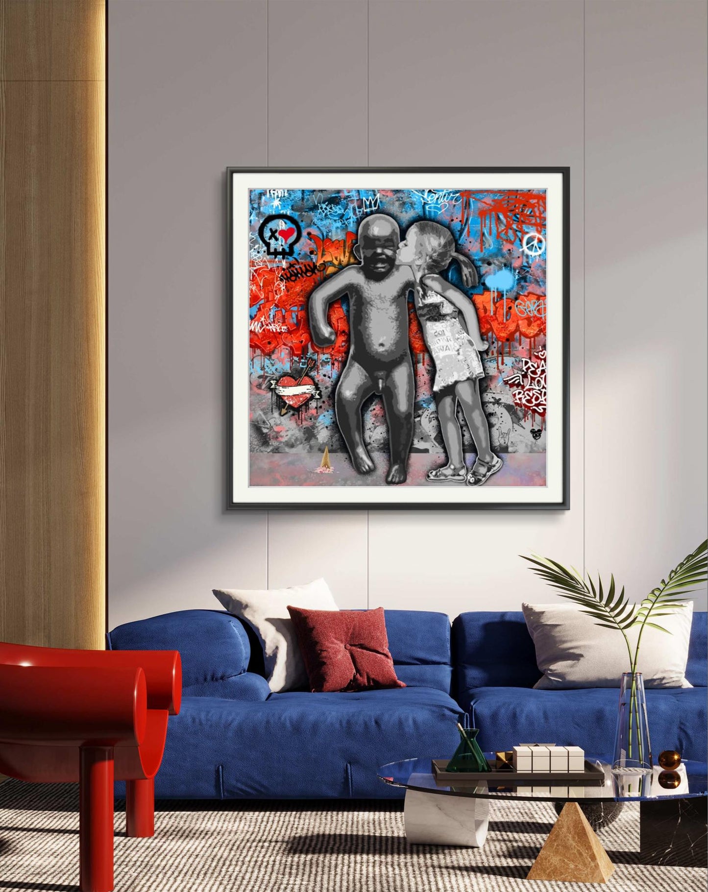 Bilde av Rino Larsen "Fix U 2" NYHET laget av Rino Larsen, popart kunst fra Galleri2b