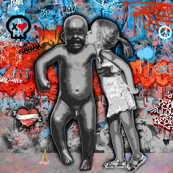 Bilde av Rino Larsen "Fix U 2" NYHET laget av Rino Larsen, popart kunst fra Galleri2b