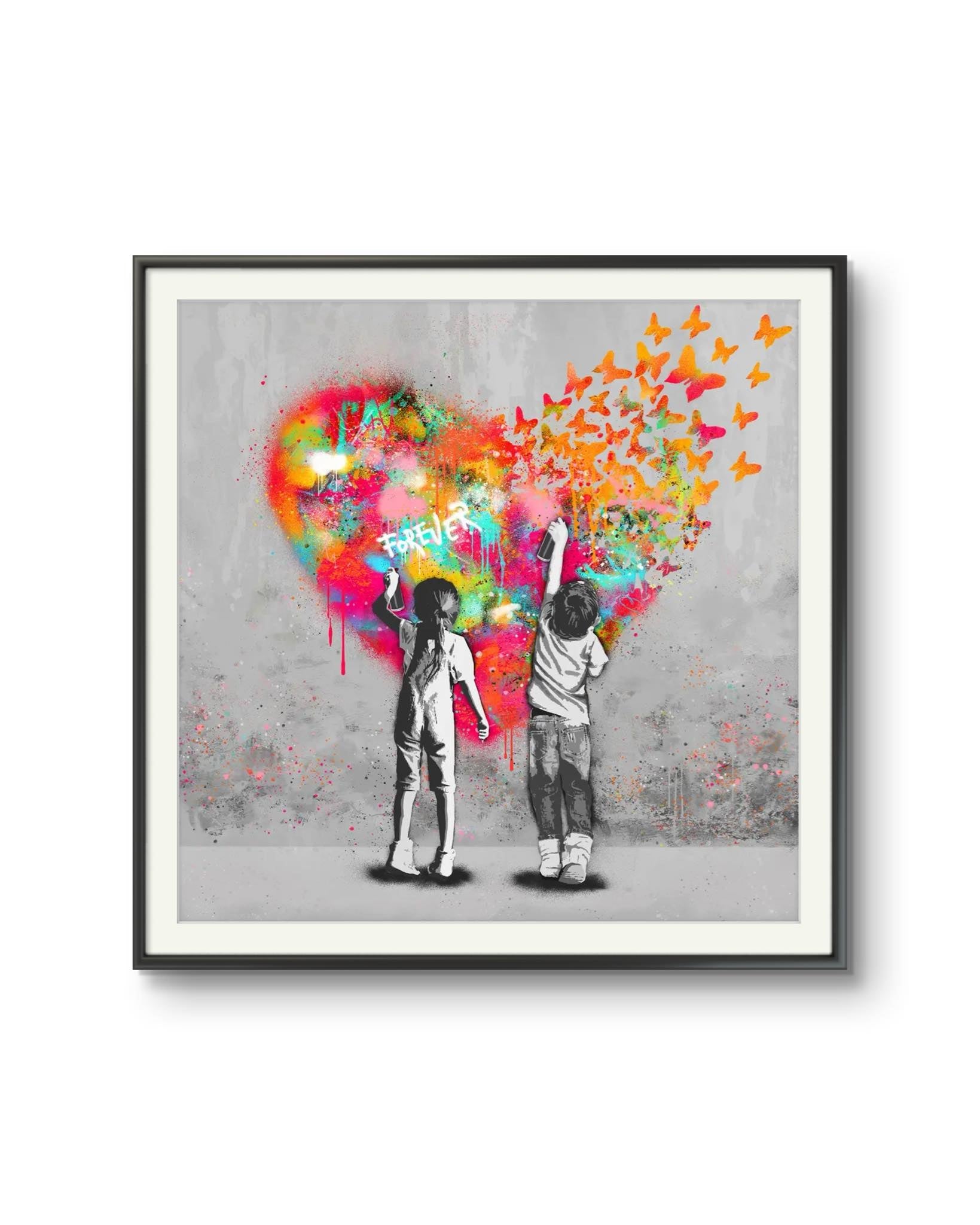 Bilde av Rino Larsen "Forever" laget av Rino Larsen, popart kunst fra Galleri2b