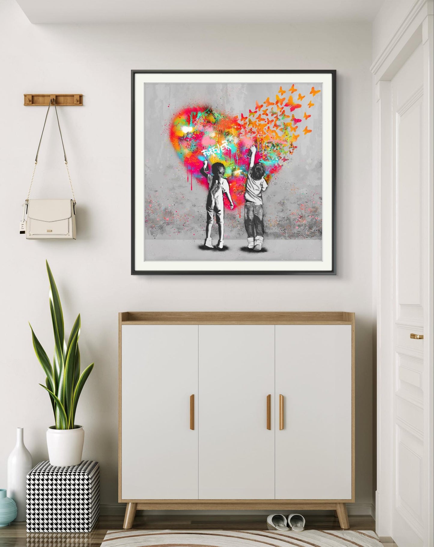 Bilde av Rino Larsen "Forever" laget av Rino Larsen, popart kunst fra Galleri2b