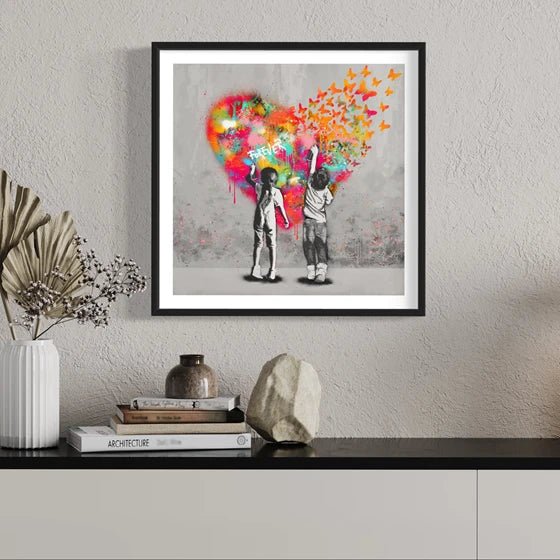 Bilde av Rino Larsen "Forever" laget av Rino Larsen, popart kunst fra Galleri2b