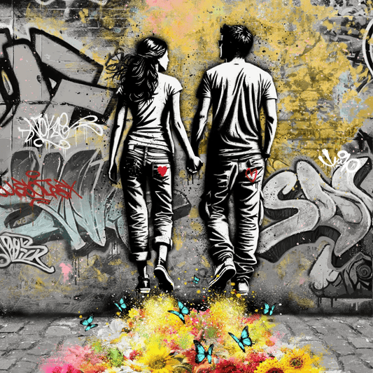 Bilde av Rino Larsen "Glow" laget av Rino Larsen, popart kunst fra Galleri2b