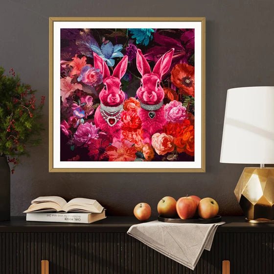 Bilde av Rino Larsen "Posh" NYHET laget av Rino Larsen, popart kunst fra Galleri2b