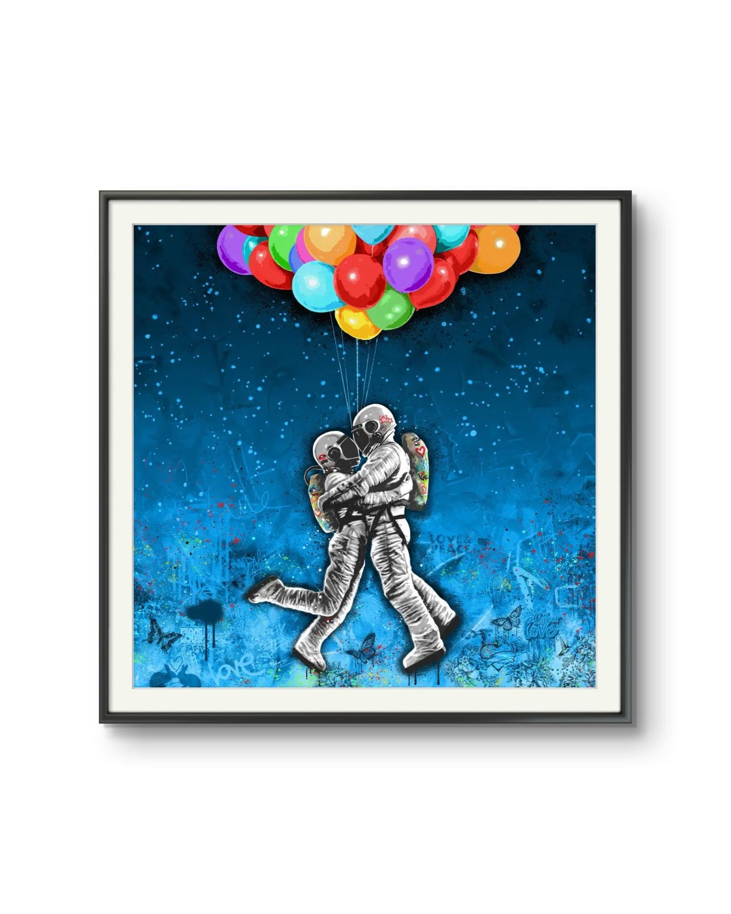 Bilde av Rino Larsen "To The Moon" laget av Rino Larsen, popart kunst fra Galleri2b