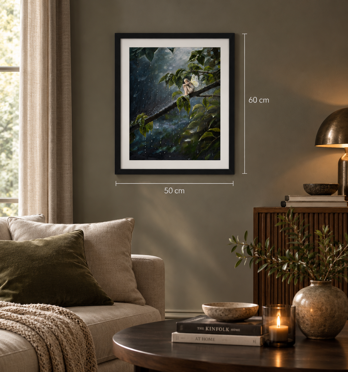 Midtsommerregn av Signe Bødtker – signert giclée-trykk, oppheng i hjemmet | Galleri2b