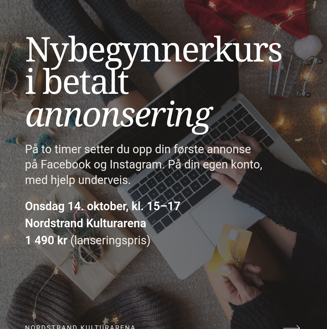 Nybegynnerkurs i betalt annonsering