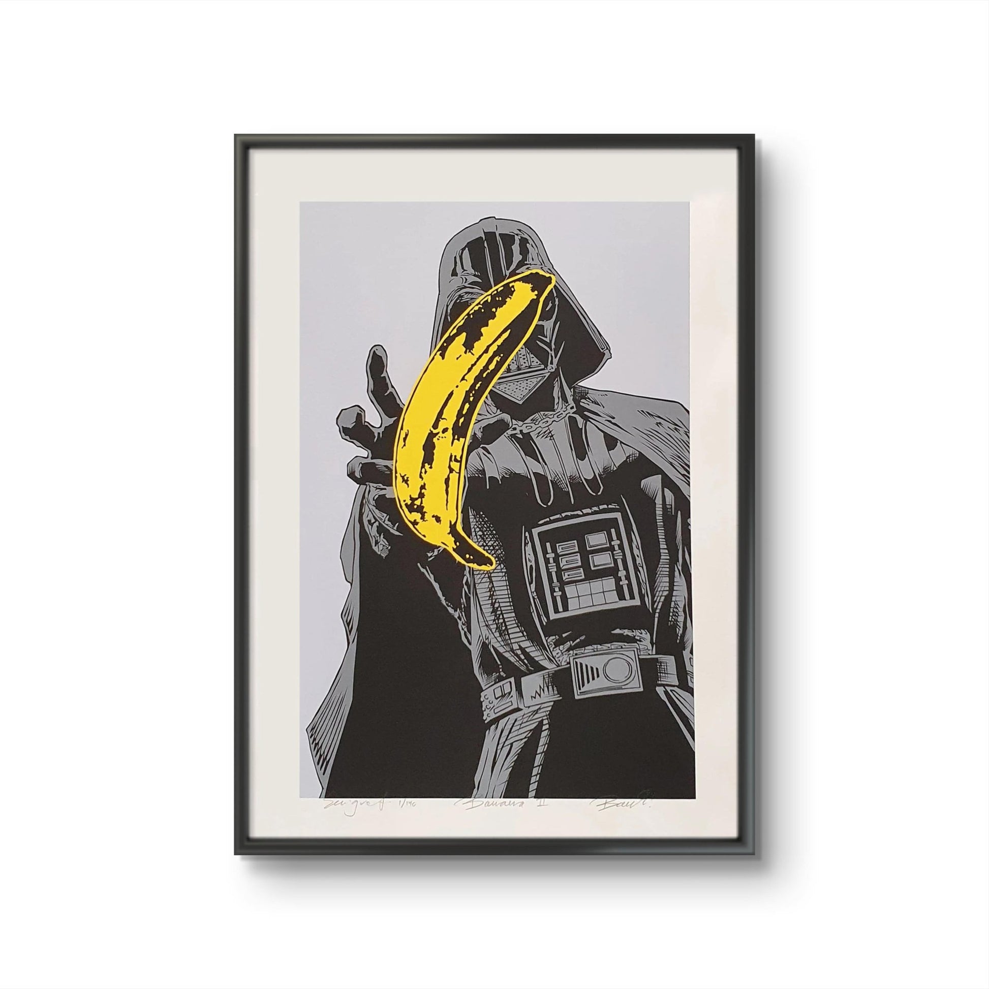 Bilde av Ronny Bank "Banana ll" laget av Ronny Bank, popart kunst fra Galleri2b