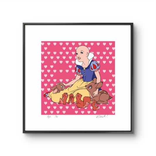 Bilde av Ronny Bank "Den vakreste" laget av Ronny Bank, popart kunst fra Galleri2b