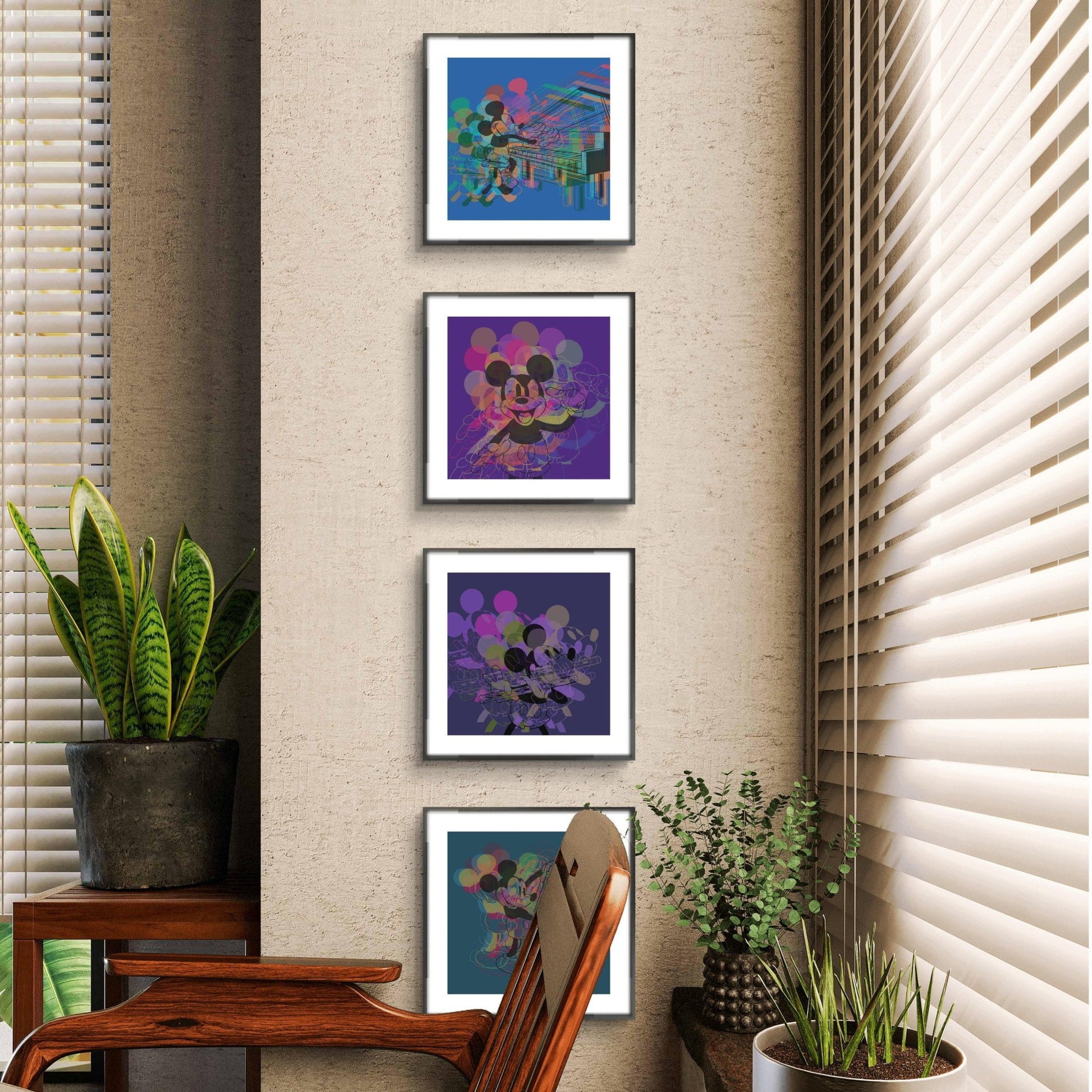 Bilde av Ronny Bank "Fløyte" laget av Ronny Bank, popart kunst fra Galleri2b