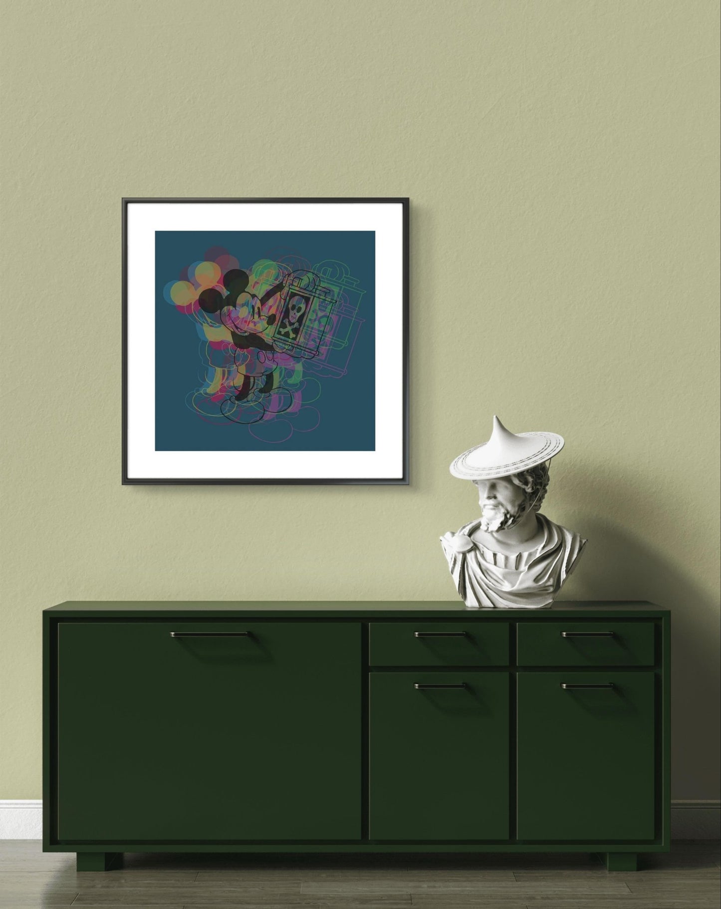 Bilde av Ronny Bank "Gift" laget av Ronny Bank, popart kunst fra Galleri2b