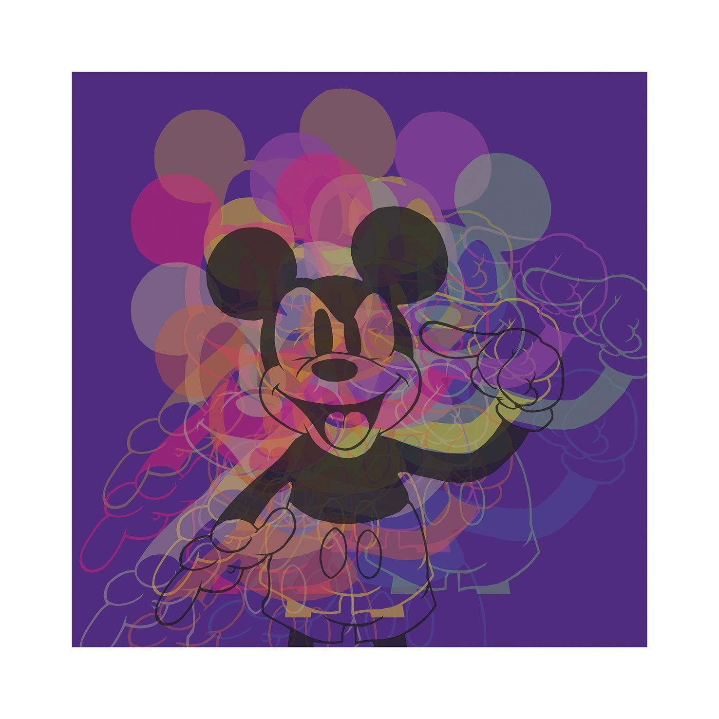 Bilde av Ronny Bank "Idiot" laget av Ronny Bank, popart kunst fra Galleri2b