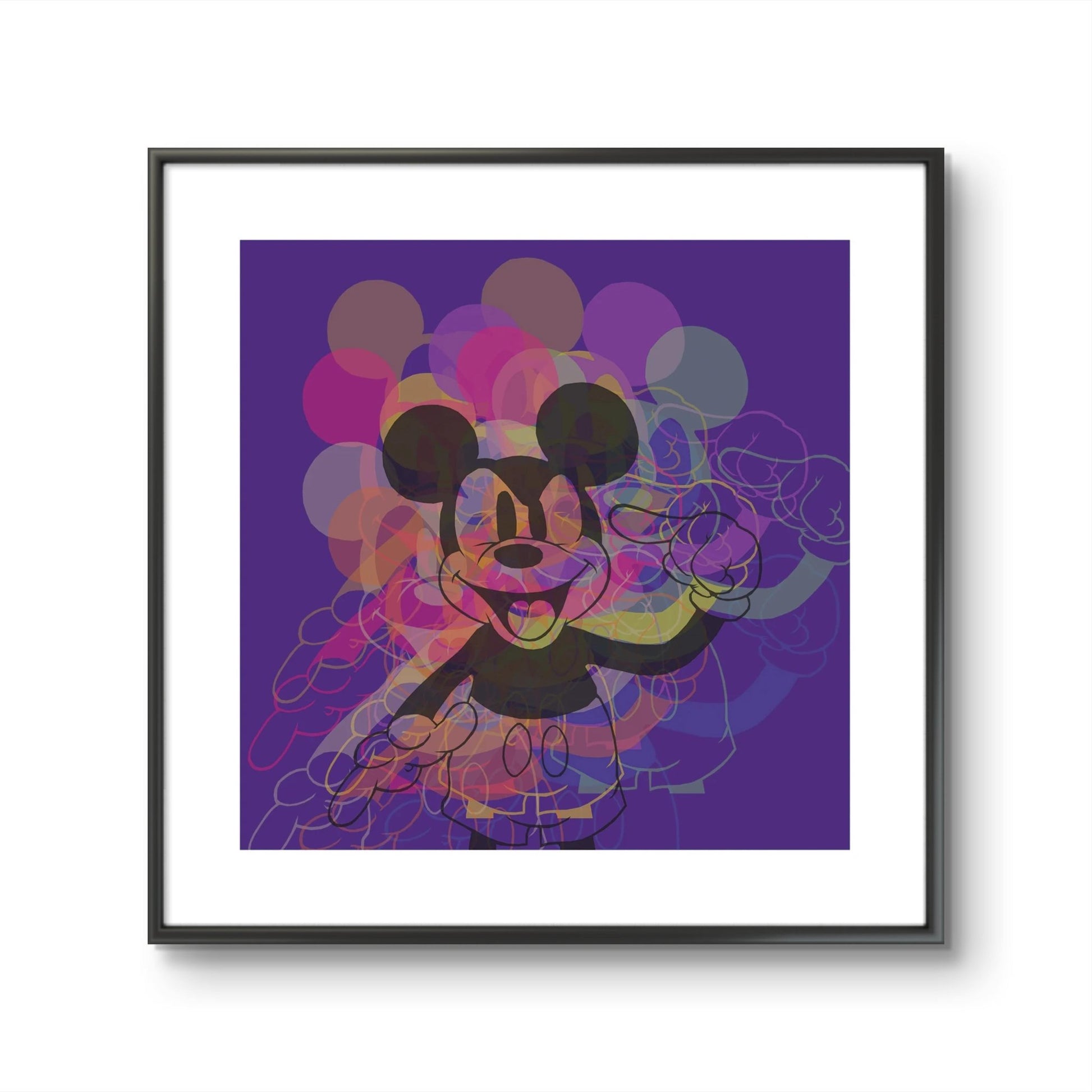 Bilde av Ronny Bank "Idiot" laget av Ronny Bank, popart kunst fra Galleri2b