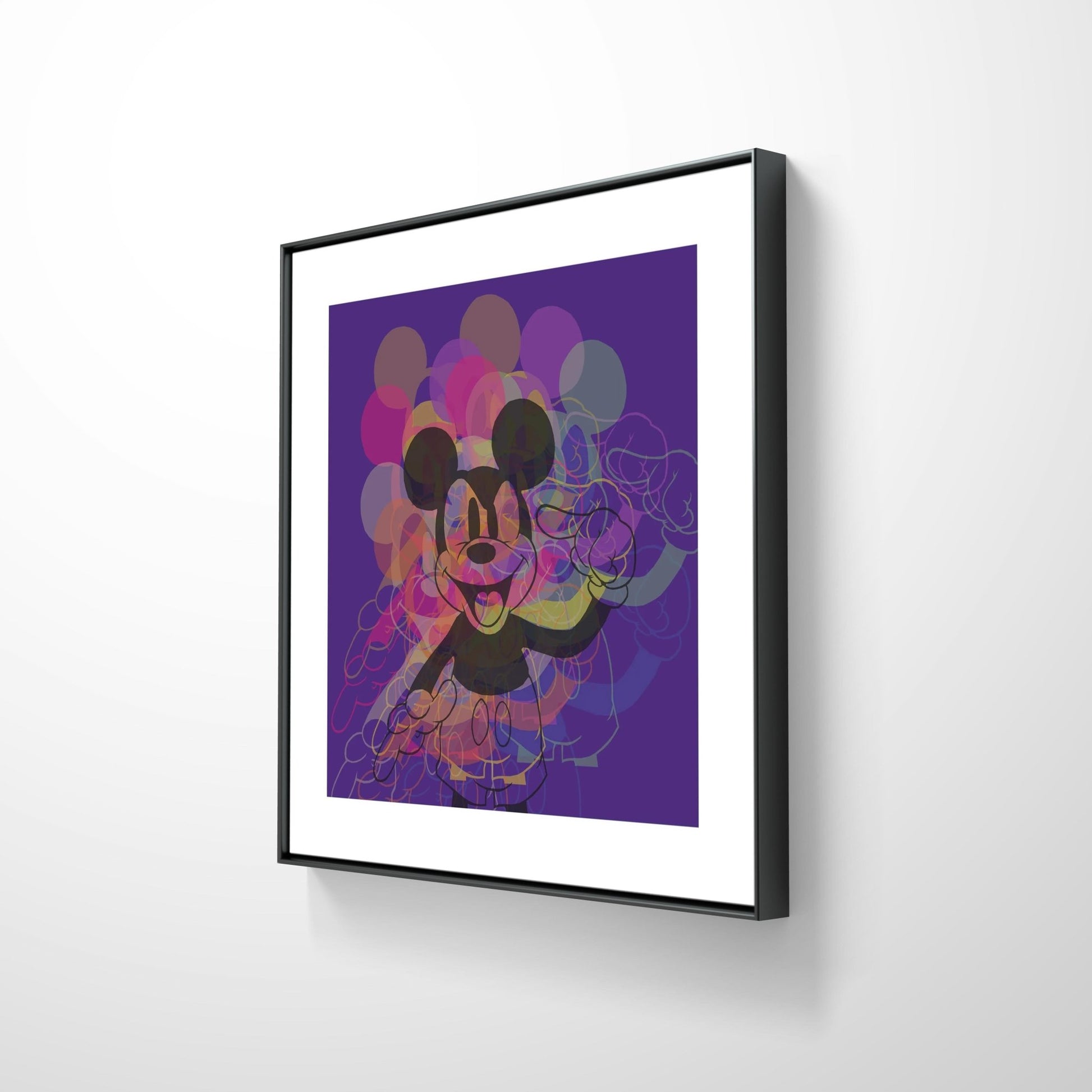 Bilde av Ronny Bank "Idiot" laget av Ronny Bank, popart kunst fra Galleri2b