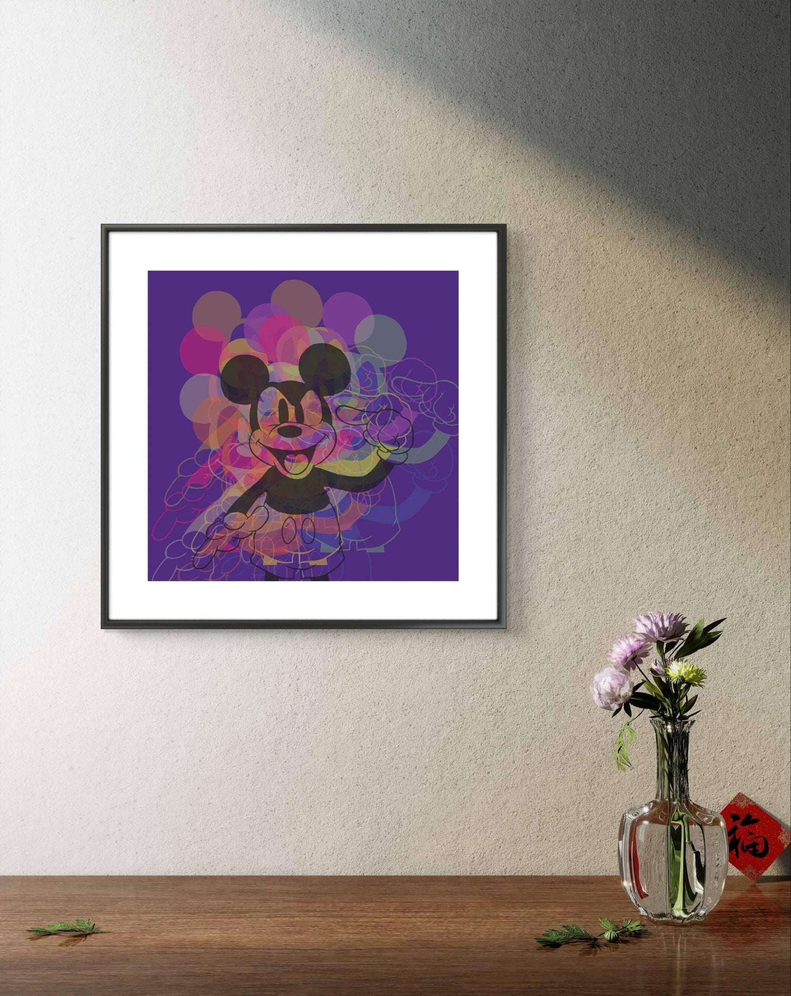 Bilde av Ronny Bank "Idiot" laget av Ronny Bank, popart kunst fra Galleri2b