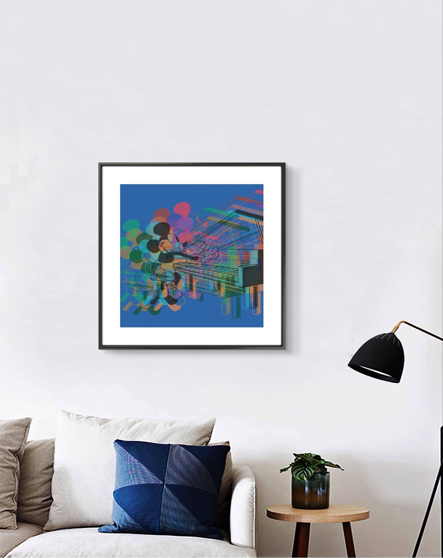 Bilde av Ronny Bank "Piano" laget av Ronny Bank, popart kunst fra Galleri2b