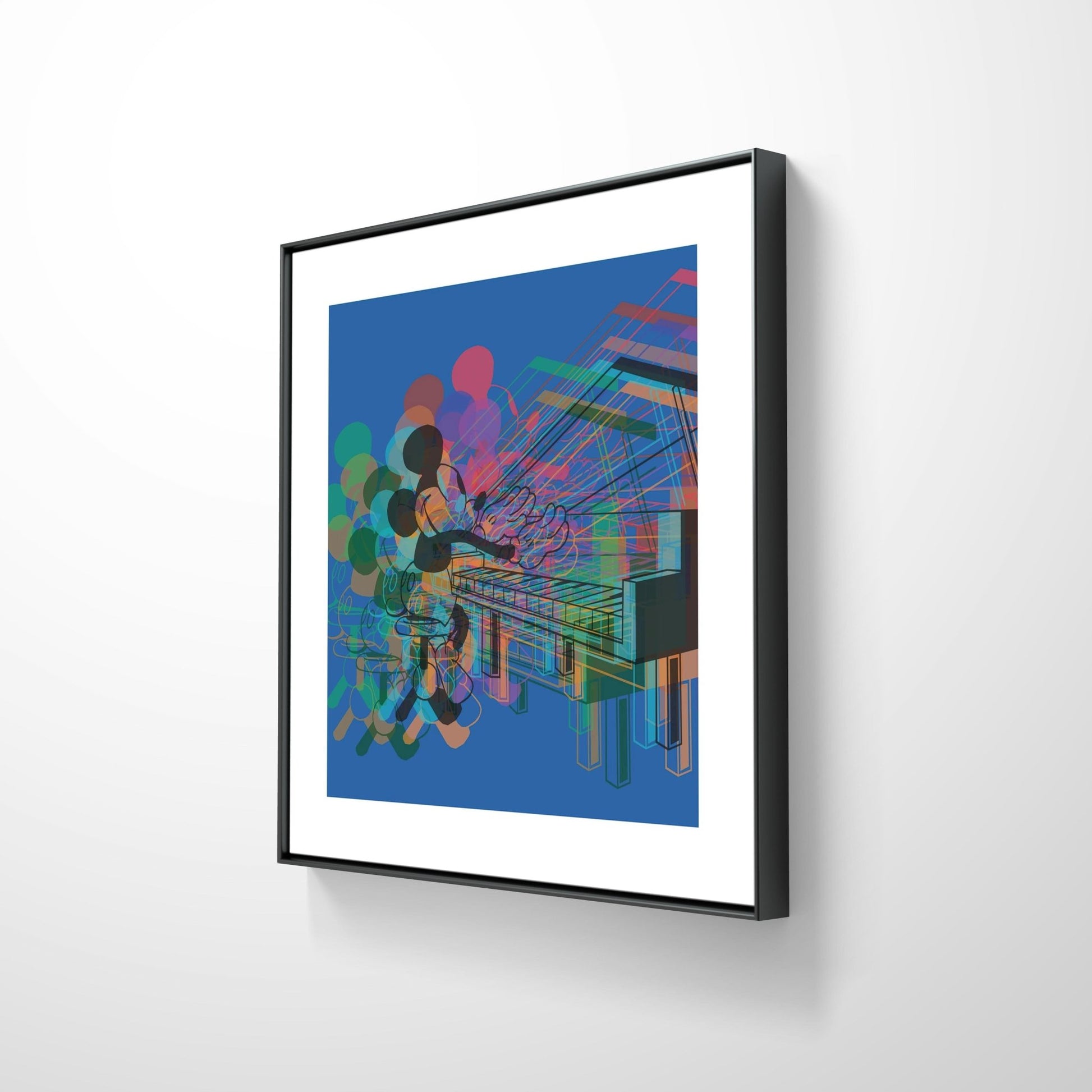 Bilde av Ronny Bank "Piano" laget av Ronny Bank, popart kunst fra Galleri2b