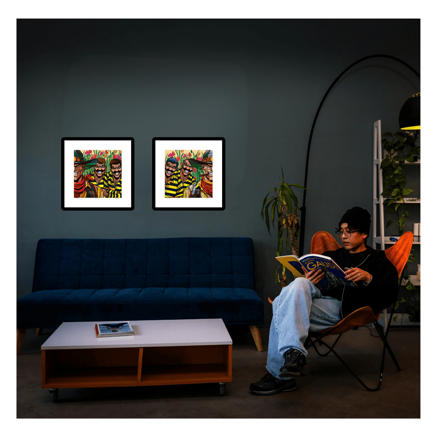 Bilde av Ronny Bank - "Right side" - 2025 edition laget av Ronny Bank, popart kunst fra Galleri2b