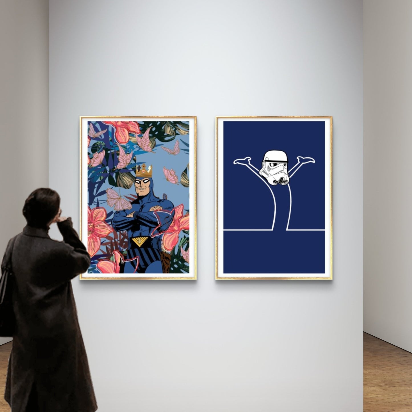 Bilde av Ronny Bank "Ta - daaah" laget av Ronny Bank, popart kunst fra Galleri2b