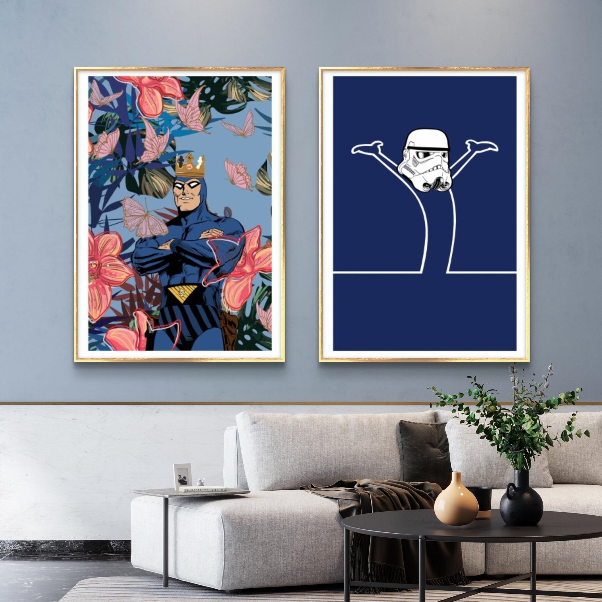 Bilde av Ronny Bank "Ta - daaah" laget av Ronny Bank, popart kunst fra Galleri2b