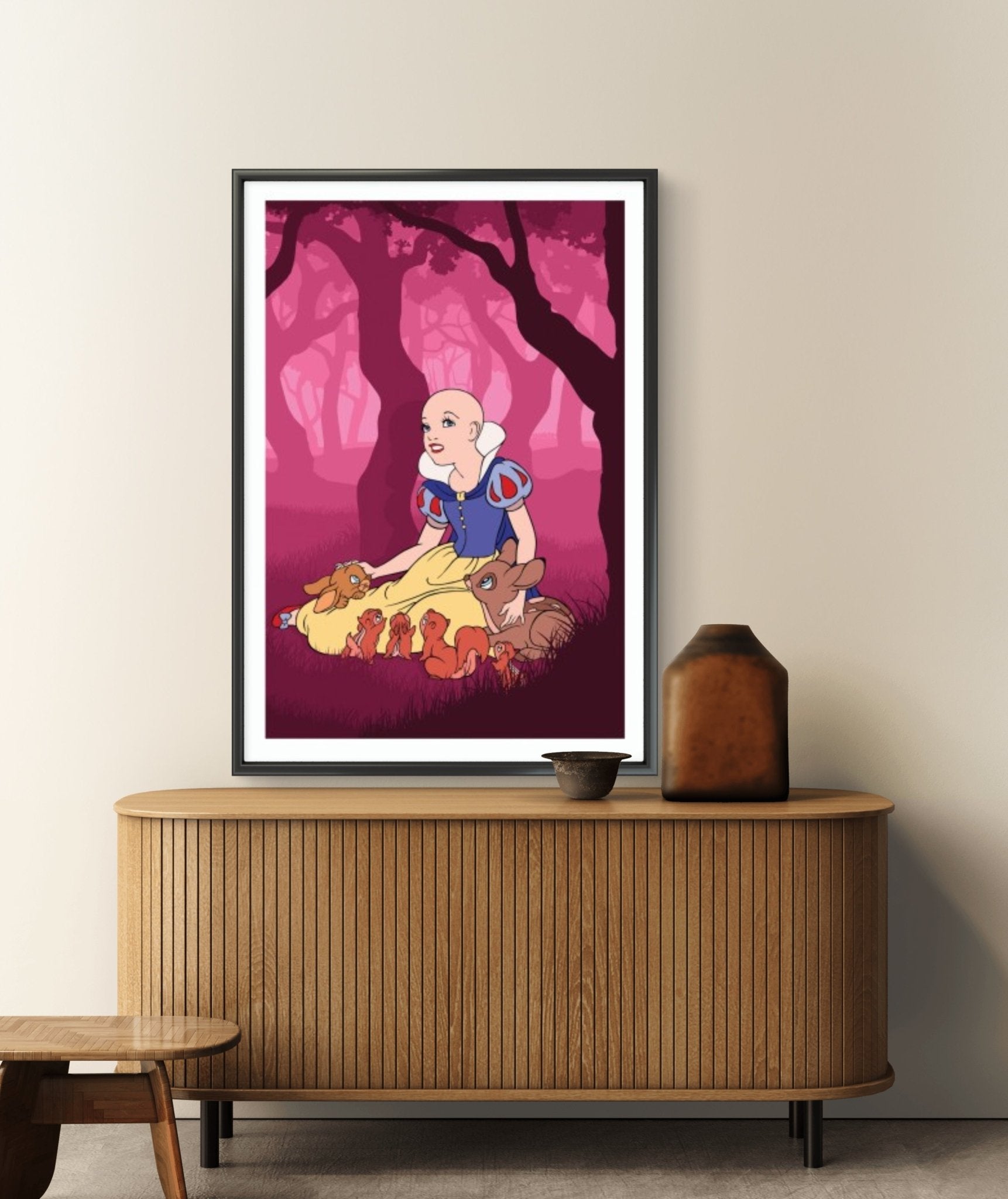 Bilde av Ronny Bank "The fairest of them all" laget av Ronny Bank, popart kunst fra Galleri2b