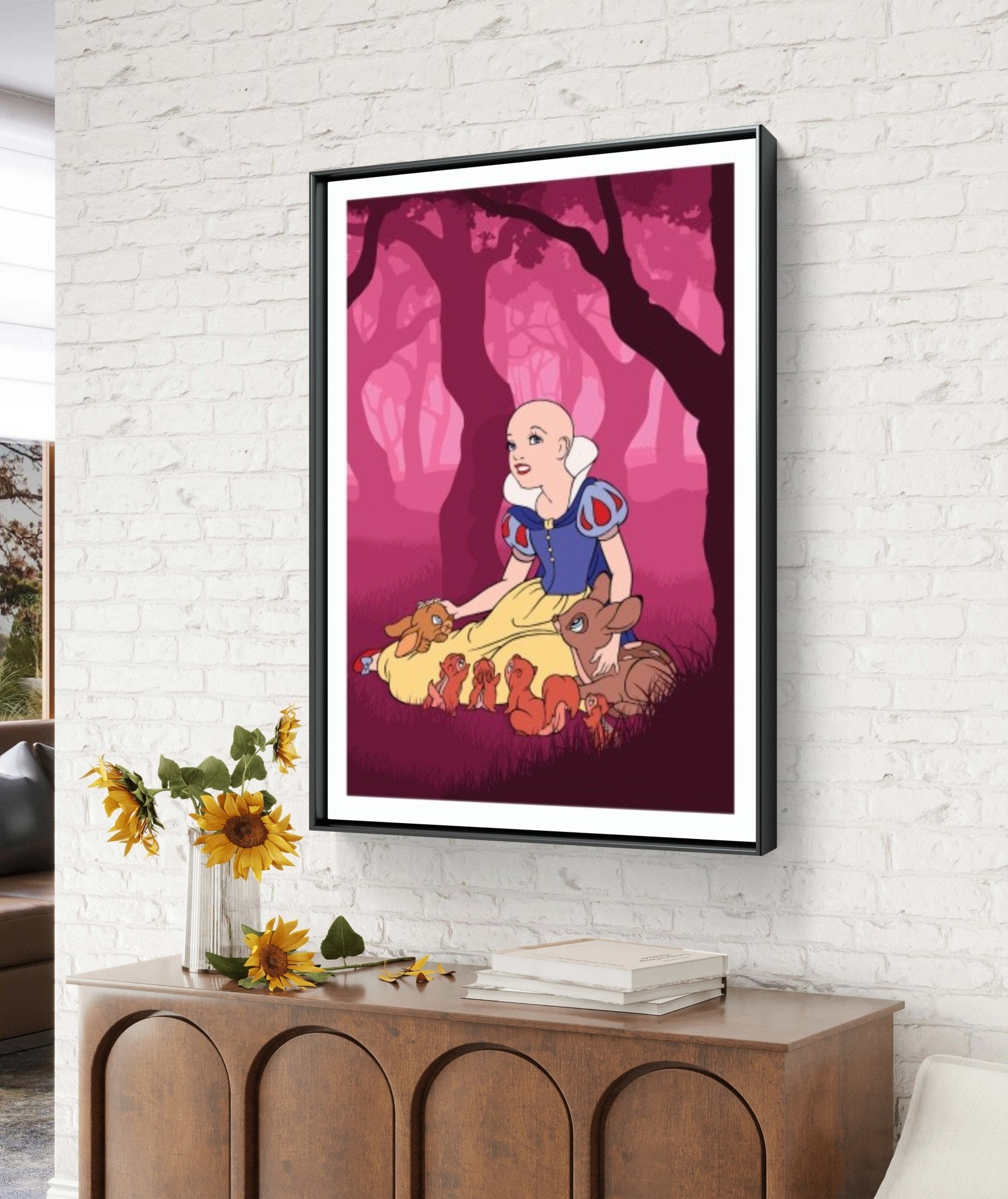 Bilde av Ronny Bank "The fairest of them all" laget av Ronny Bank, popart kunst fra Galleri2b