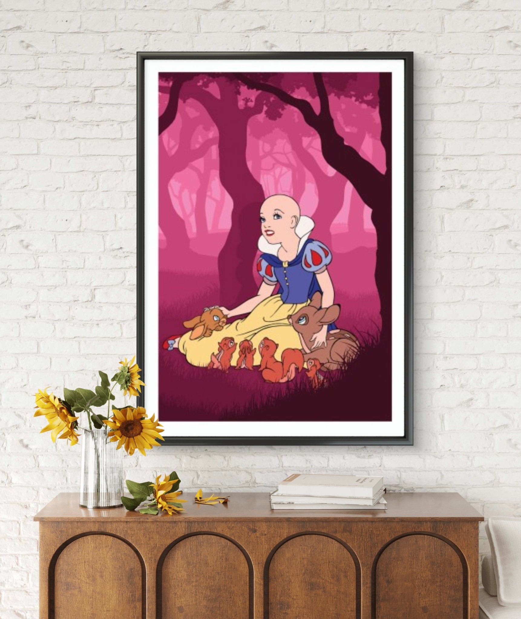 Bilde av Ronny Bank "The fairest of them all" laget av Ronny Bank, popart kunst fra Galleri2b