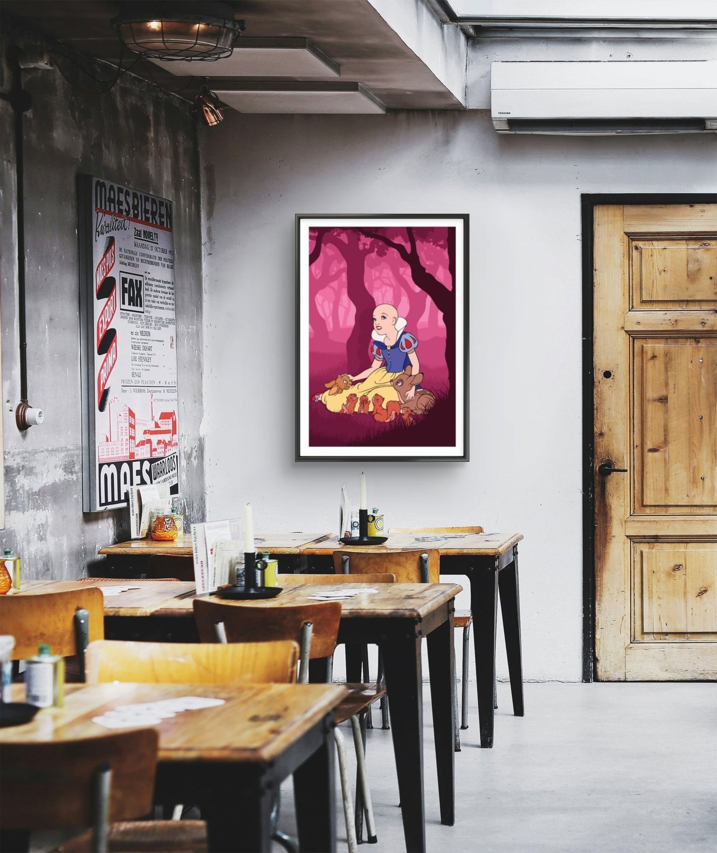 Bilde av Ronny Bank "The fairest of them all" laget av Ronny Bank, popart kunst fra Galleri2b