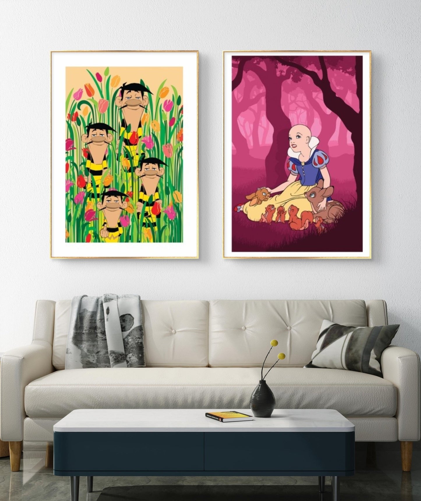 Bilde av Ronny Bank "The fairest of them all" laget av Ronny Bank, popart kunst fra Galleri2b