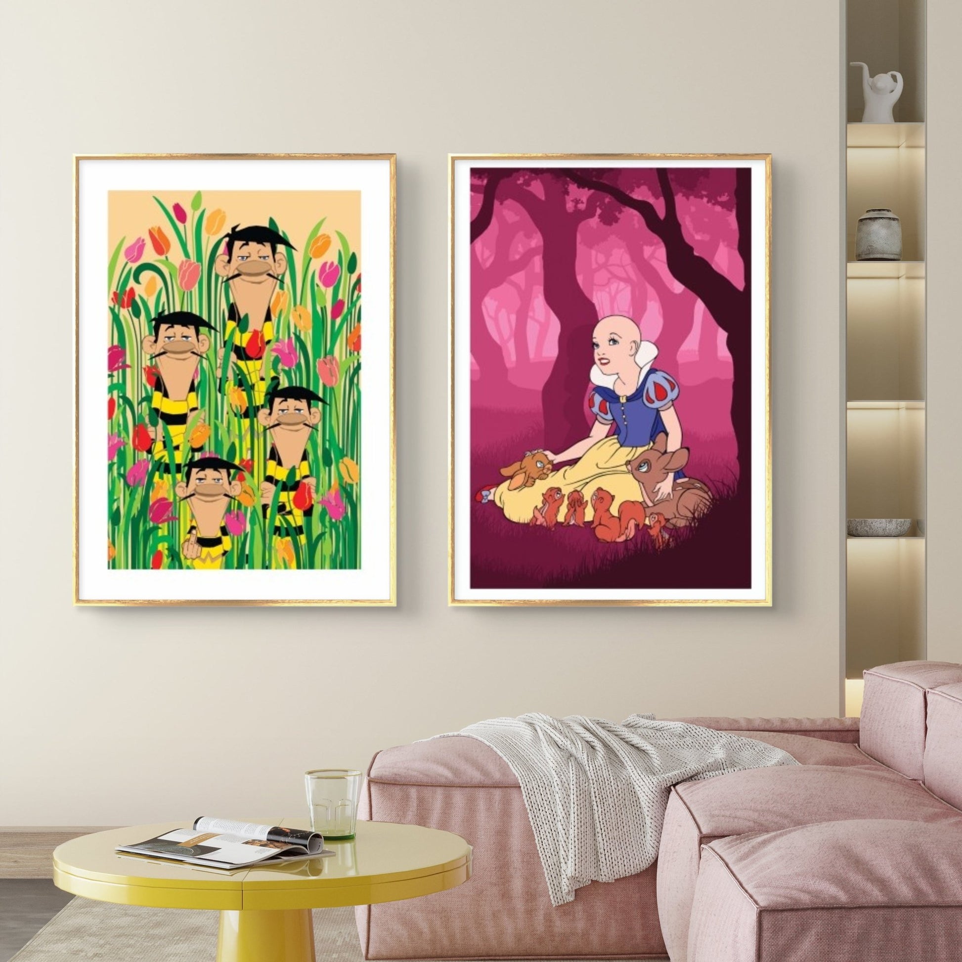 Bilde av Ronny Bank "The fairest of them all" laget av Ronny Bank, popart kunst fra Galleri2b