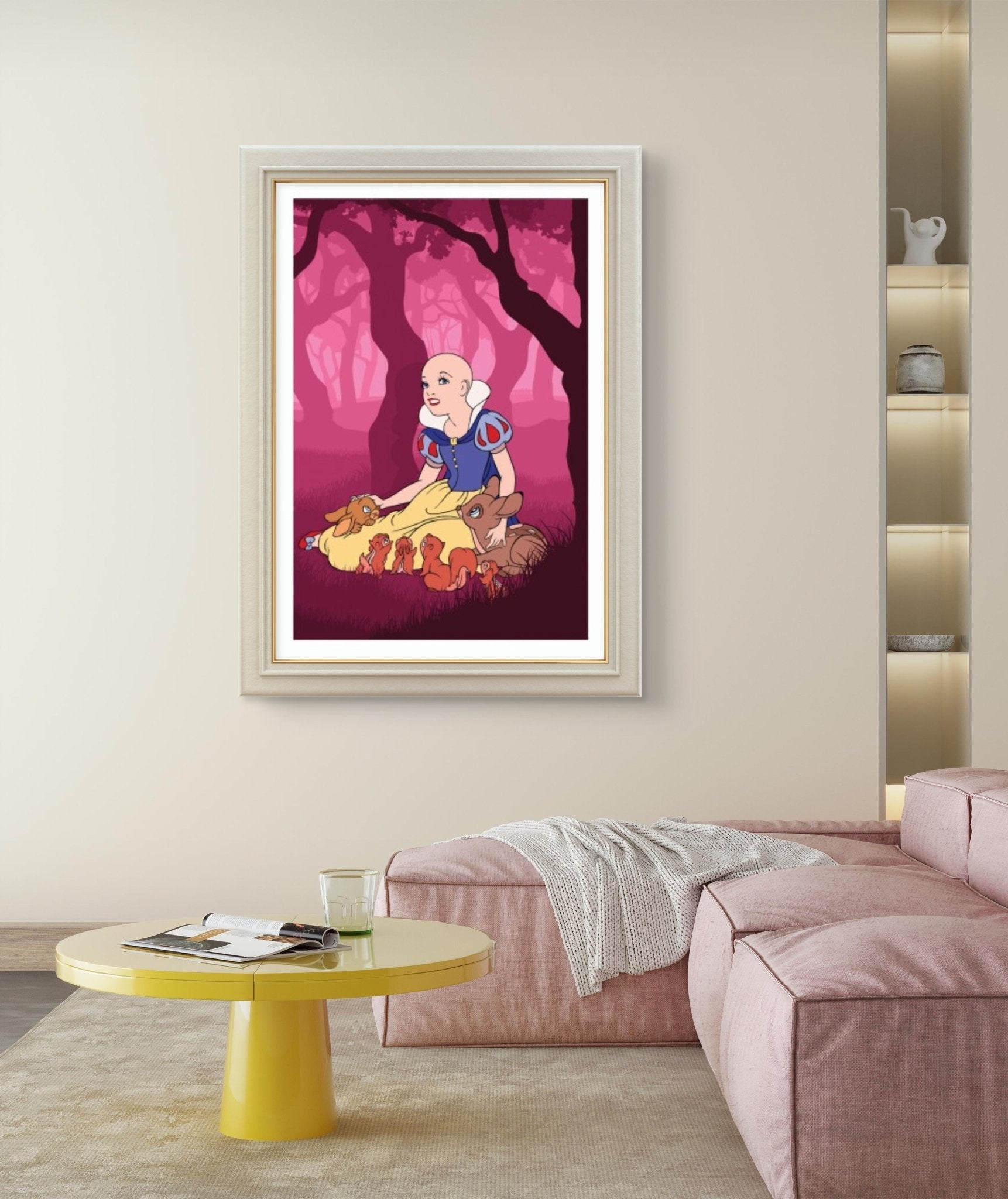 Bilde av Ronny Bank "The fairest of them all" laget av Ronny Bank, popart kunst fra Galleri2b