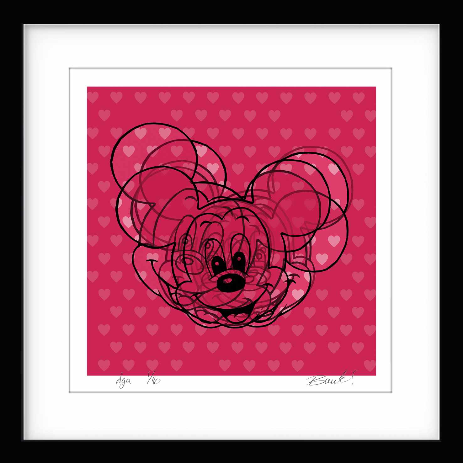 Bilde av Ronny Bank "Twist 2023" laget av Ronny Bank, popart kunst fra Galleri2b