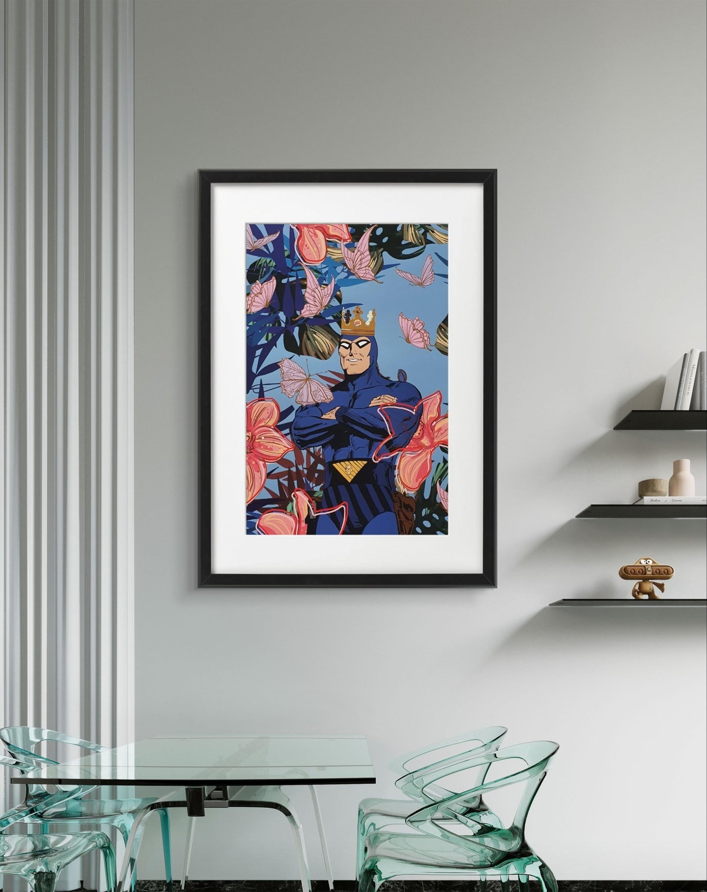 Bilde av Ronny Bank "Welcome to my jungle" laget av Ronny Bank, popart kunst fra Galleri2b