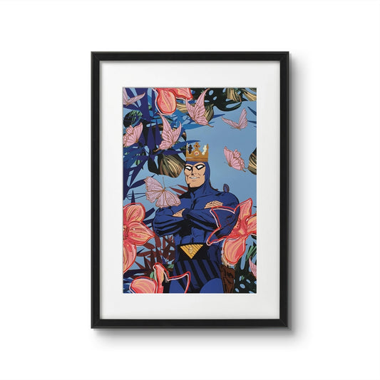 Bilde av Ronny Bank "Welcome to my jungle" laget av Ronny Bank, popart kunst fra Galleri2b