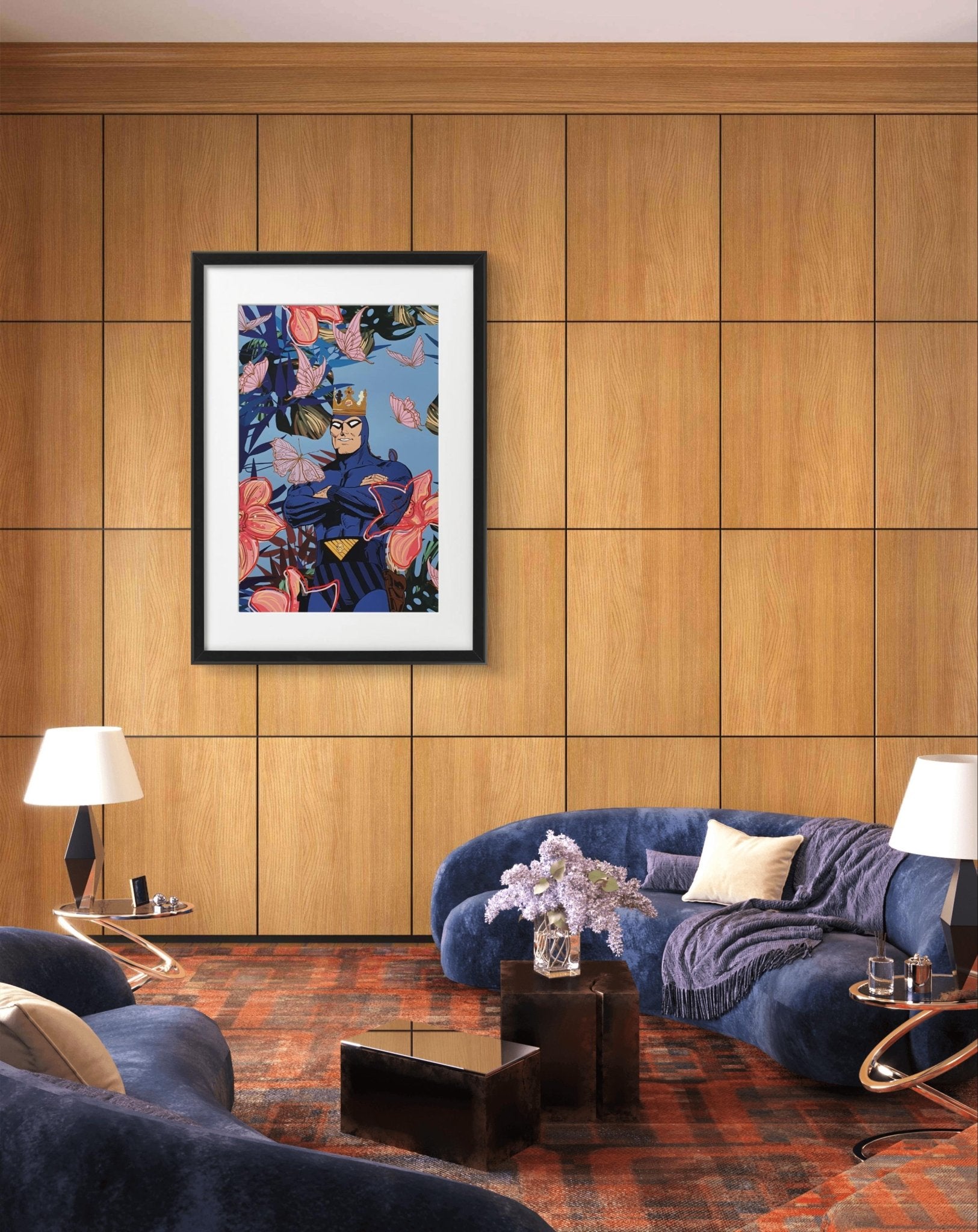 Bilde av Ronny Bank "Welcome to my jungle" laget av Ronny Bank, popart kunst fra Galleri2b