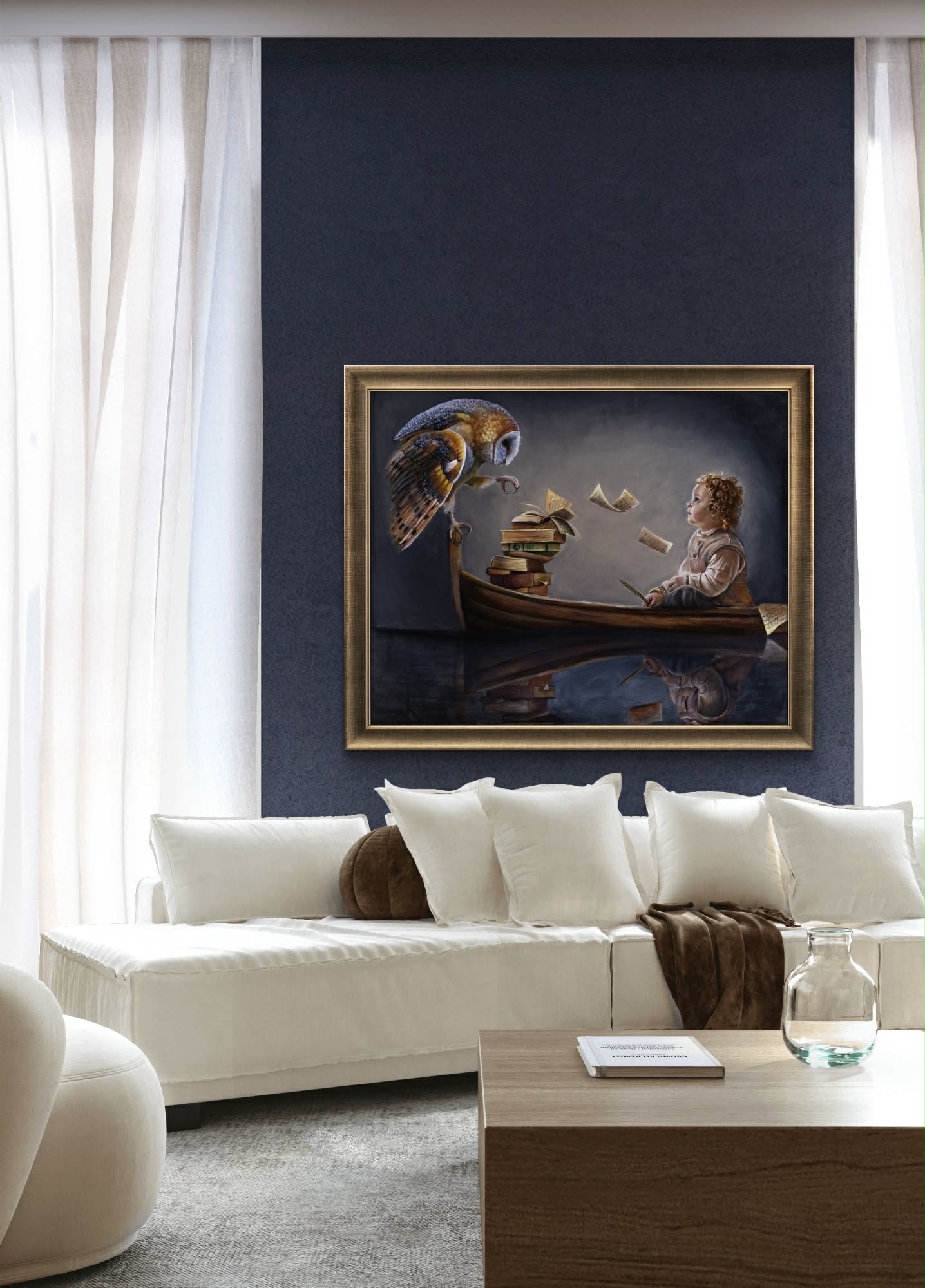 Bilde av Signe Bødtker - Childhood Story laget av Signe Bødtker, popart kunst fra Galleri2b