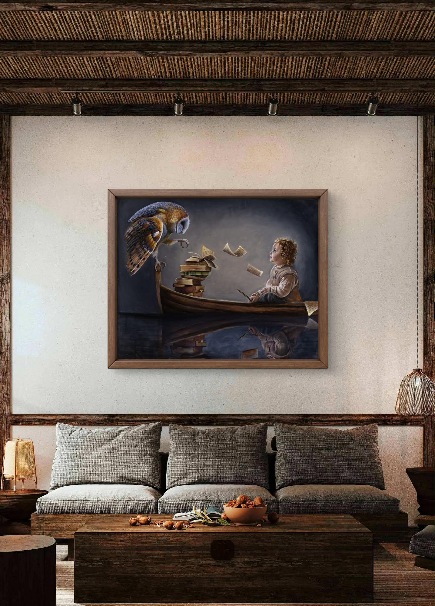 Bilde av Signe Bødtker - Childhood Story laget av Signe Bødtker, popart kunst fra Galleri2b