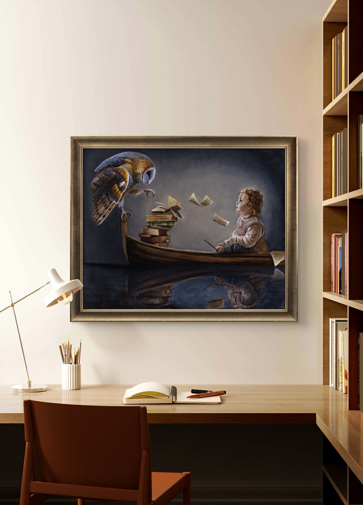 Bilde av Signe Bødtker - Childhood Story laget av Signe Bødtker, popart kunst fra Galleri2b