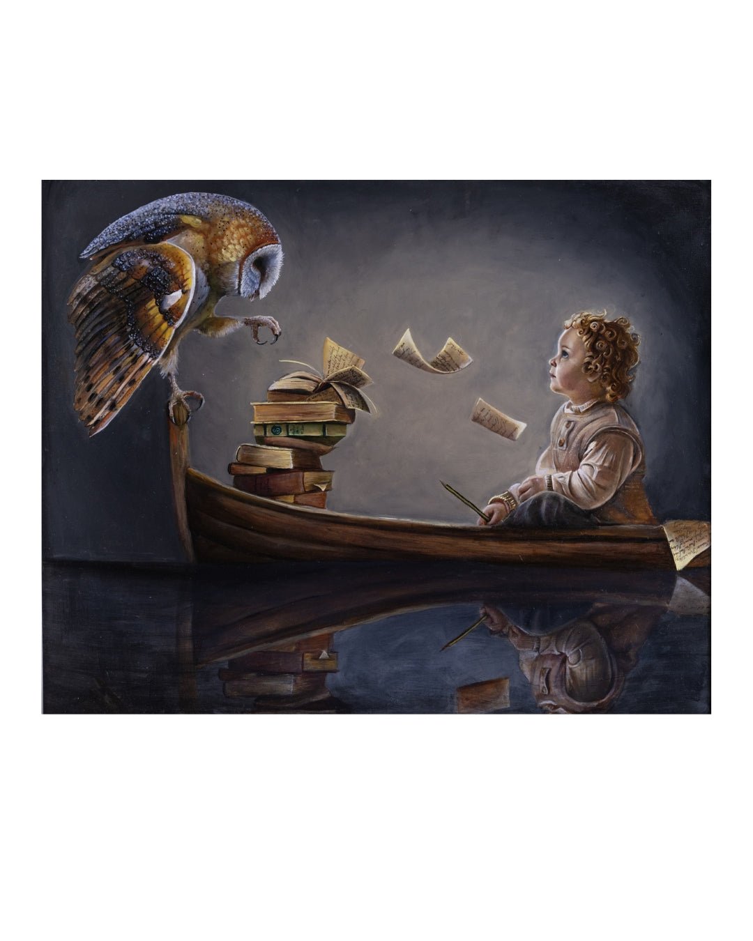 Bilde av Signe Bødtker - Childhood Story laget av Signe Bødtker, popart kunst fra Galleri2b