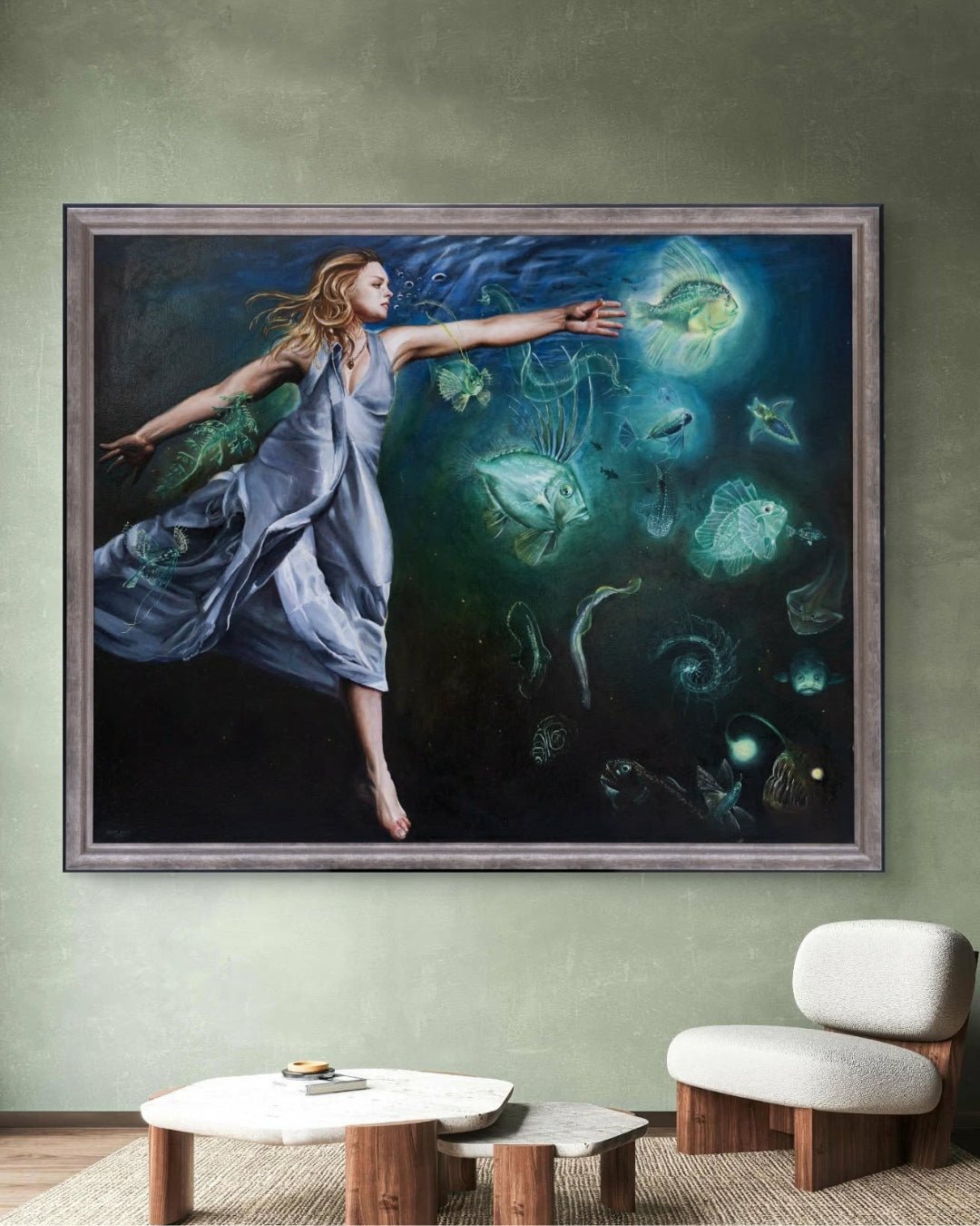 Bilde av Signe Bødtker - Dyslexfish laget av Signe Bødtker, popart kunst fra Galleri2b