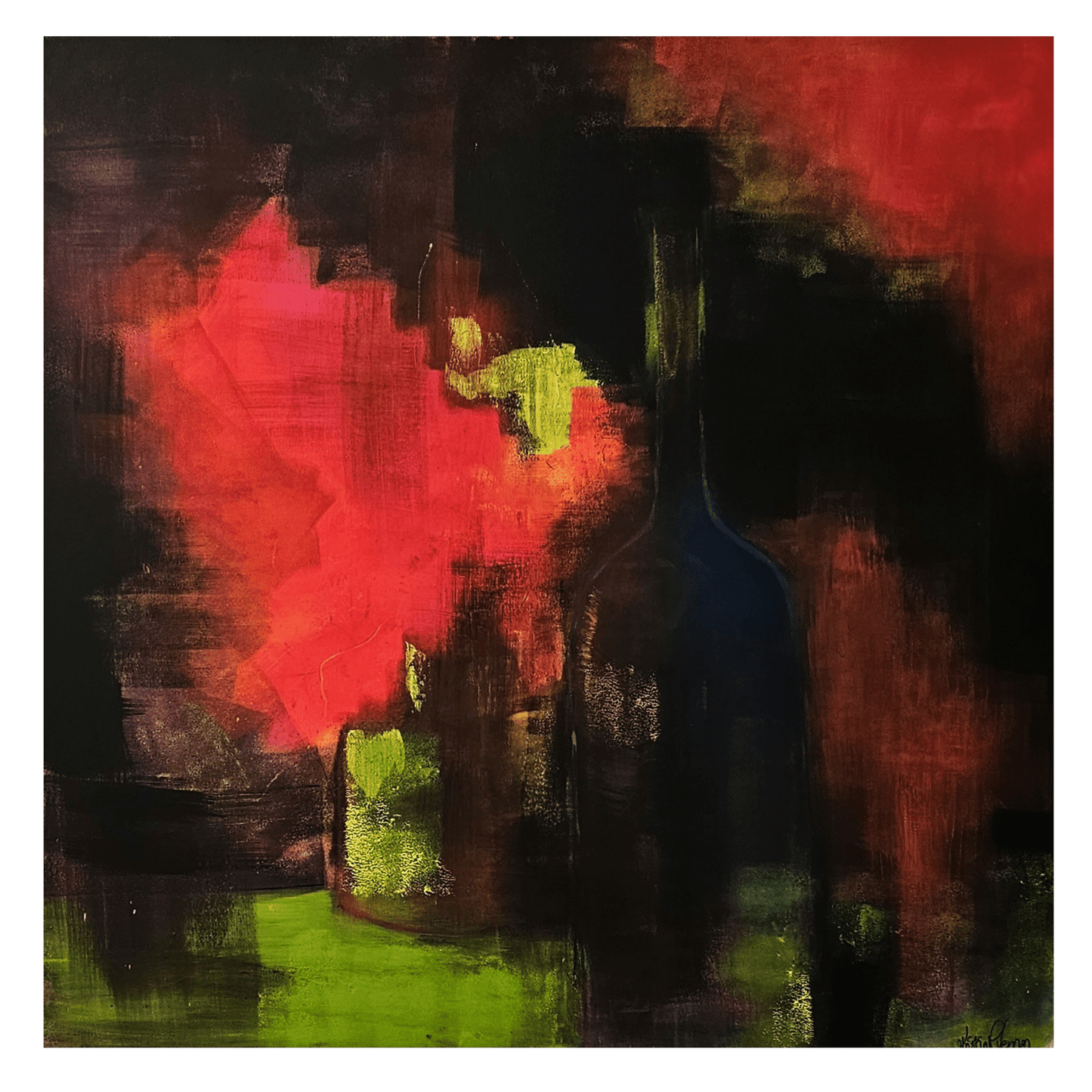 Bilde av "Takk for i kveld" – kunstverk av Kristin M. Vernan laget av Kristin M. Vernan, popart kunst fra Galleri2b