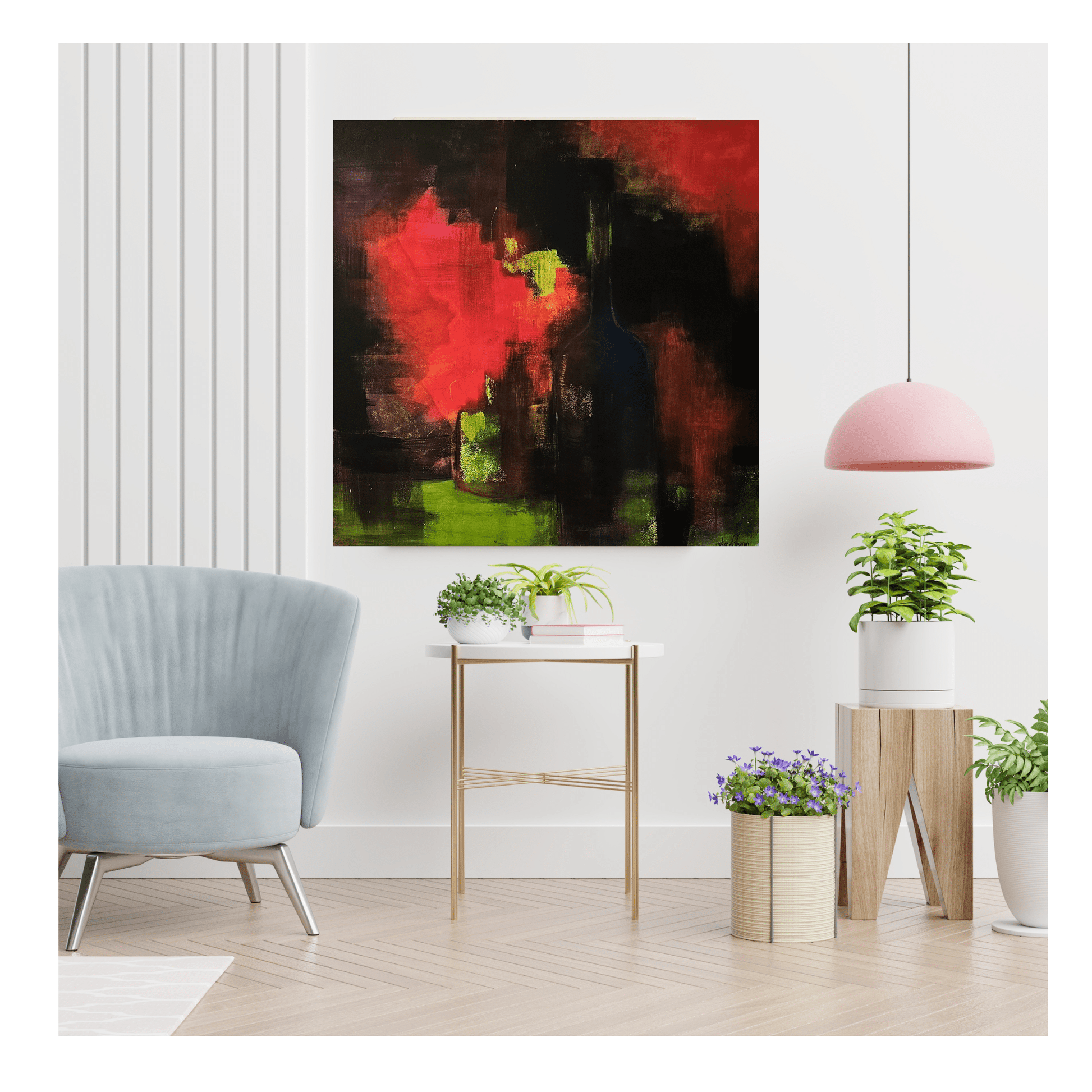 Bilde av "Takk for i kveld" – kunstverk av Kristin M. Vernan laget av Kristin M. Vernan, popart kunst fra Galleri2b