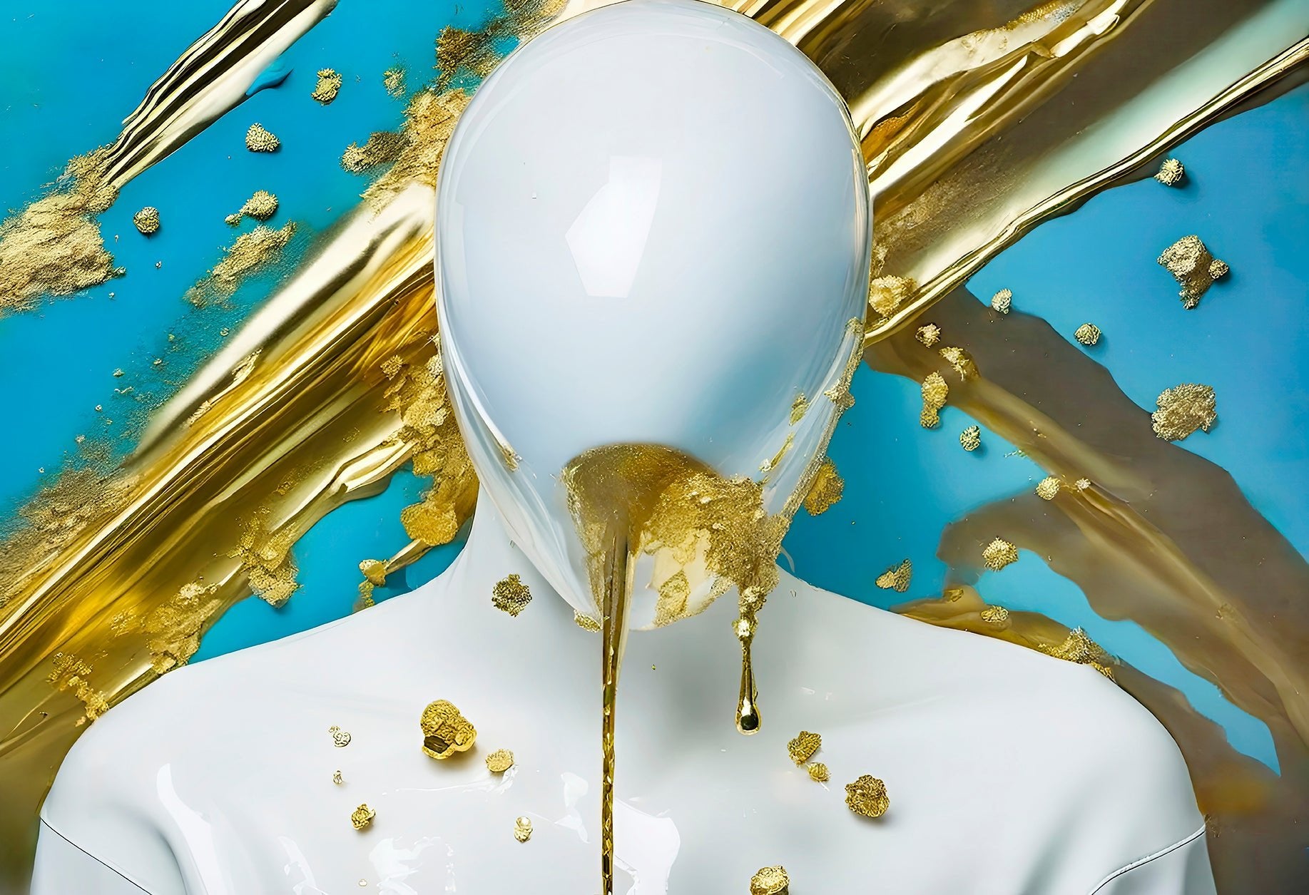 Bilde av Tarjei Krogh "Slurp" laget av Tarjei Krogh, popart kunst fra Galleri2b