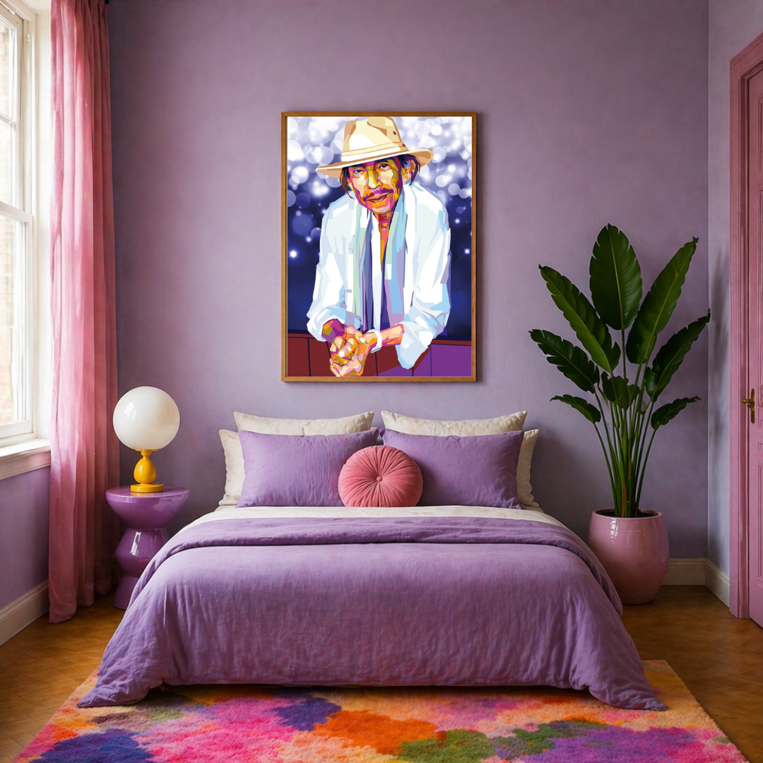Bilde av Torbjørn Endrerud "Jahn Teigen" laget av Torbjørn Endrerud, popart kunst fra Galleri2b