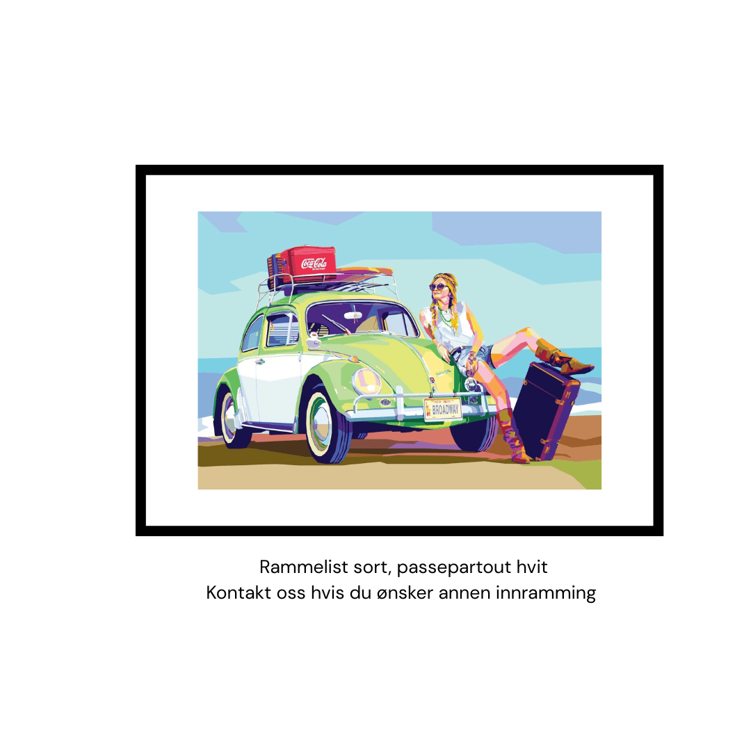 Bilde av Torbjørn Endrerud "Why Don´t We Do It In The Road" laget av Torbjørn Endrerud, popart kunst fra Galleri2b